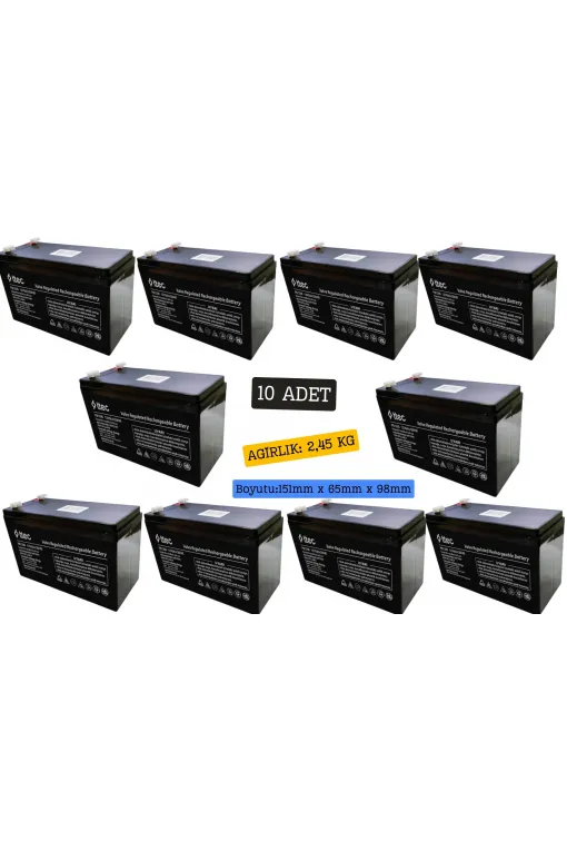 ttec 12V 9Ah Bakımsız Kuru Akü ttec 12V 9Ah Bakımsız Kuru Akü